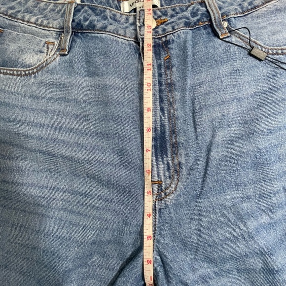 Vigoss Billie 90’s High Rise Distressed Ripped Denim Jeans size31 - Picture 15 of 17